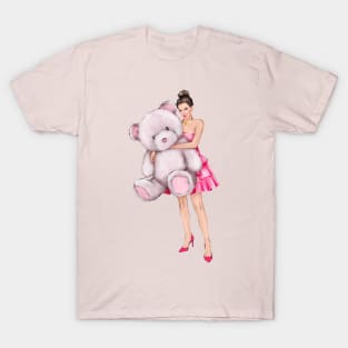 glamour bear lover art T-Shirt